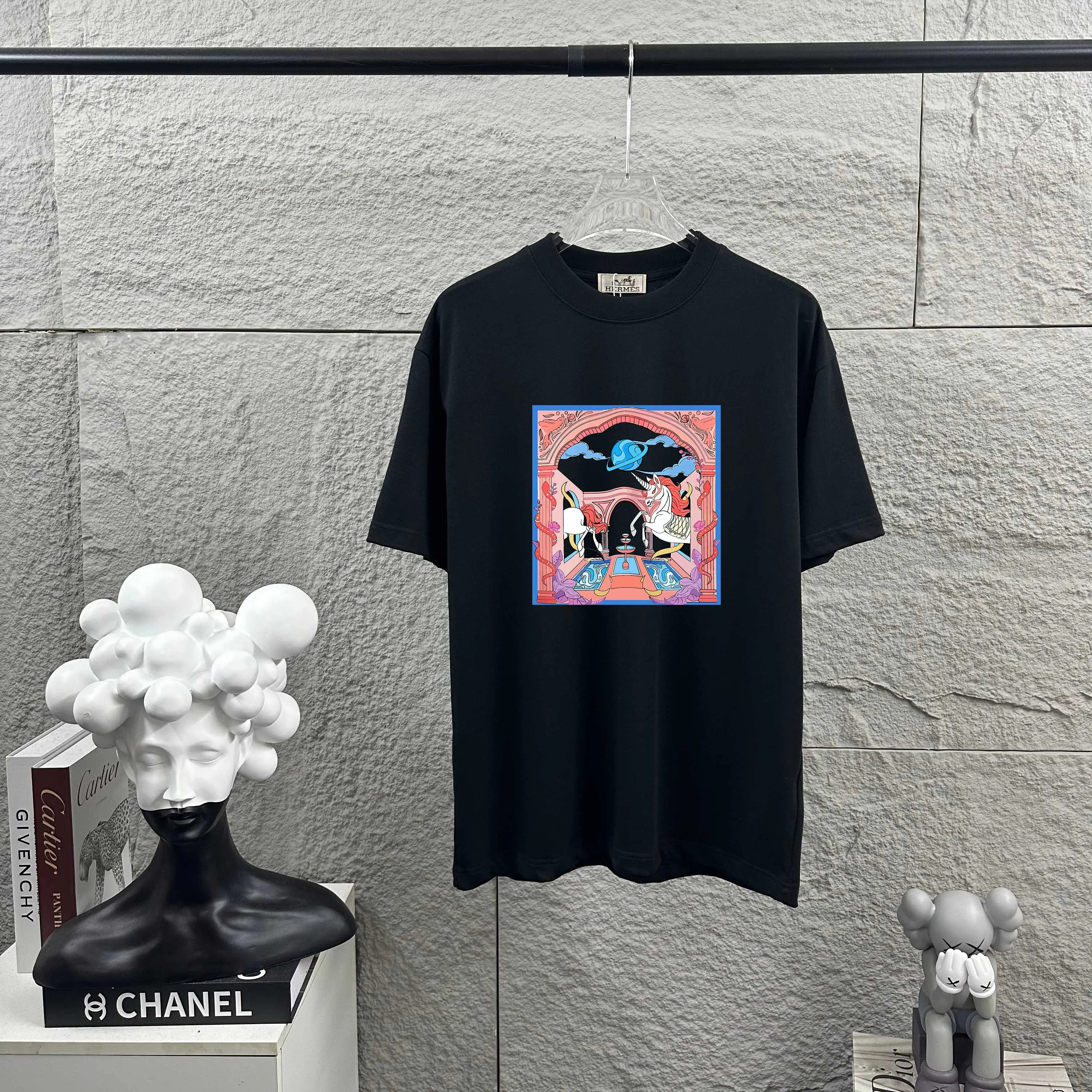 Herme* * 2026 New Arrival Classic Pink T Same Style ：Black White Red Size： S （90-130 ） M （120-150 ） L （140-165 ） XL （160-180 ） XXL （180-210 ）